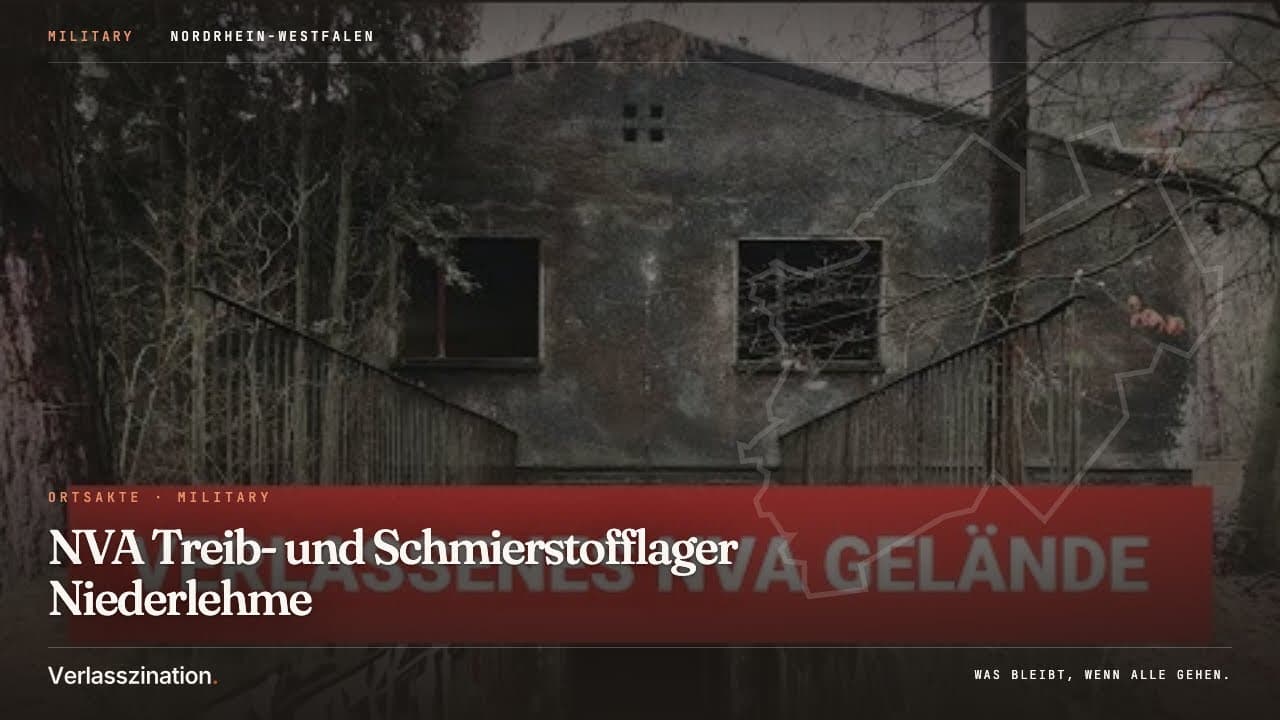 Videovorschau: NVA-Schmierstofflager Niederlehme