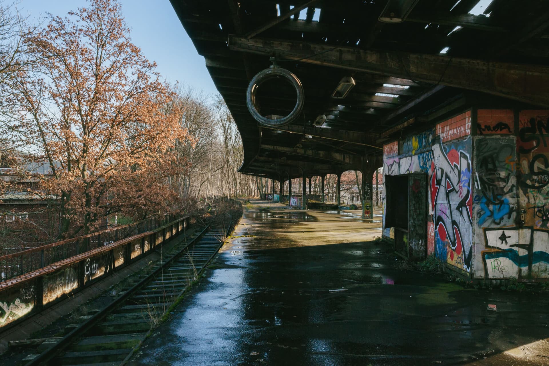Geisterbahnhof Siemensstadt