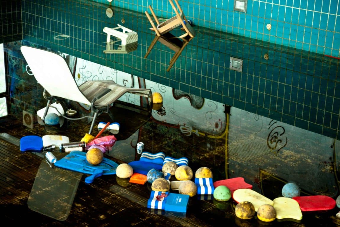 Kurklinik Weserbergland – Außenansicht einer verlassenen Heilstätte